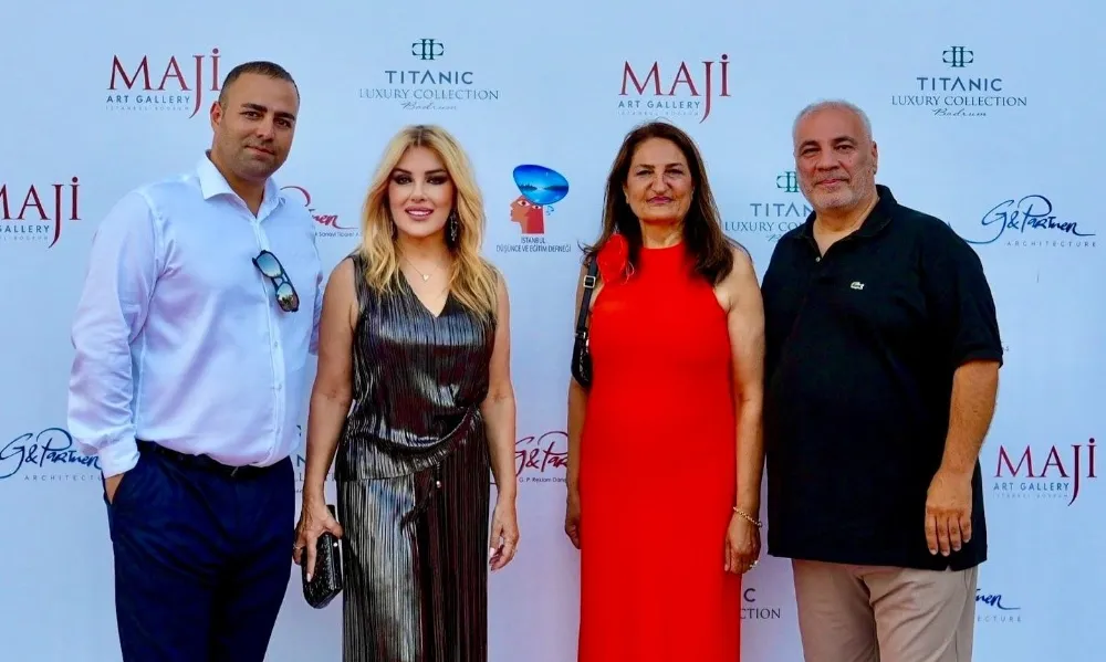 PROF. DR. MÜNEVVER ÜÇER ESERLERİYLE  MAJİ ART GALLERY BODRUM’DA